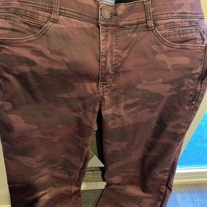 Purple Camo Democracy Jeans